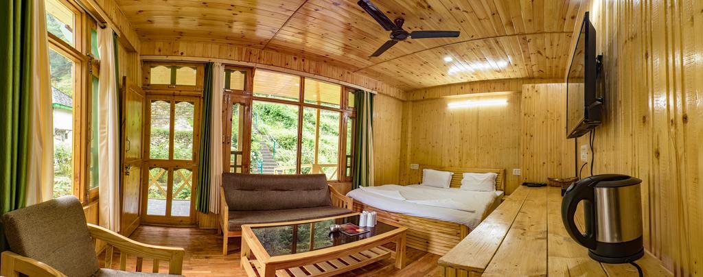 Parvati Kuteer Riverside Resort Kasol Exterior foto